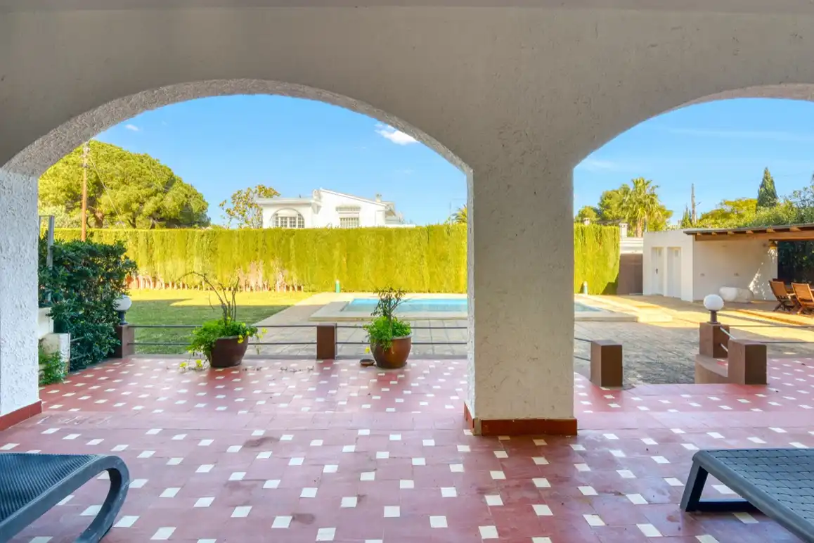 Garden of Houses for sale in Dénia  with Air Conditioner, Heating and Private garden