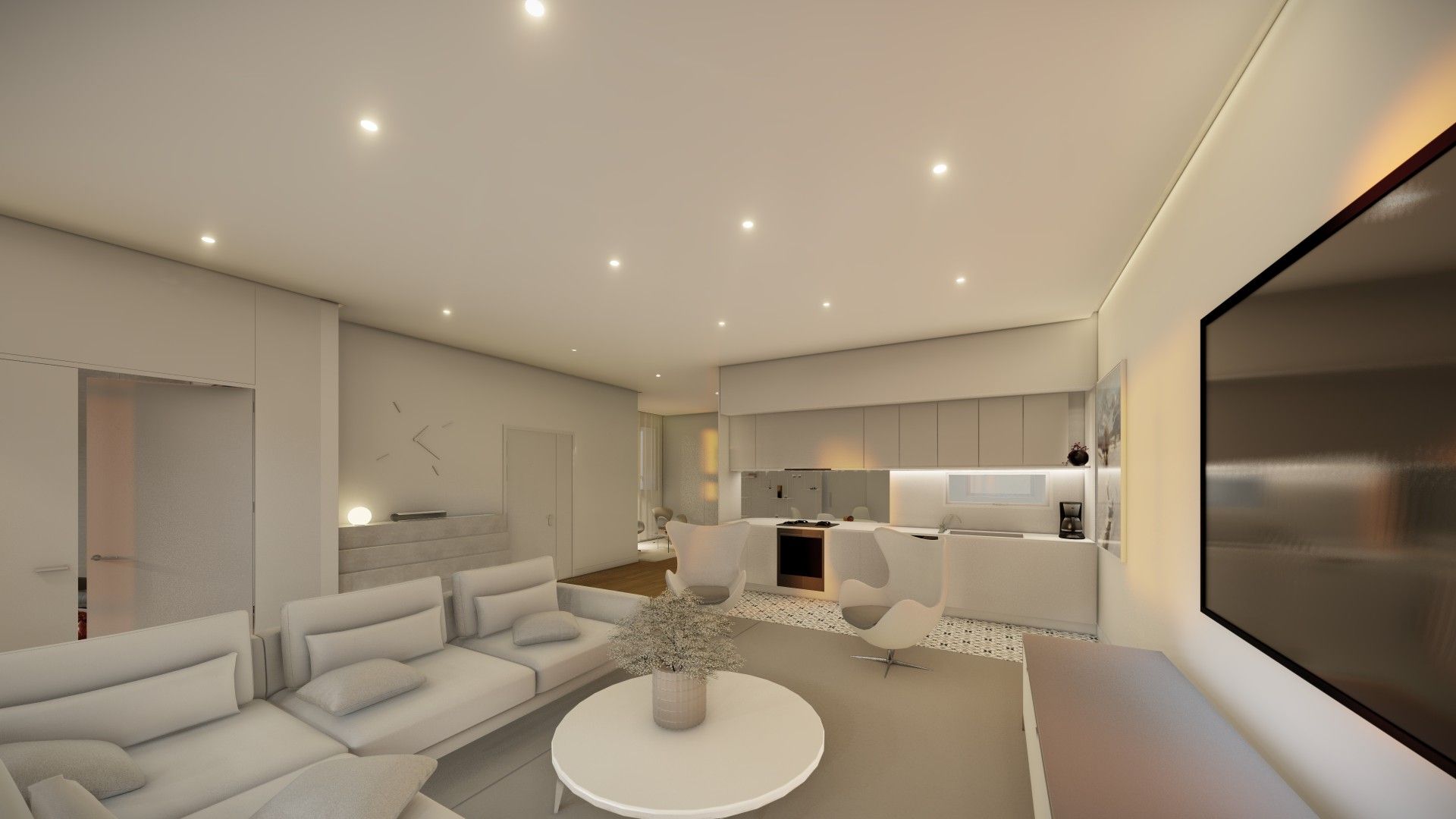 Living room of Duplex for sale in Vigo 