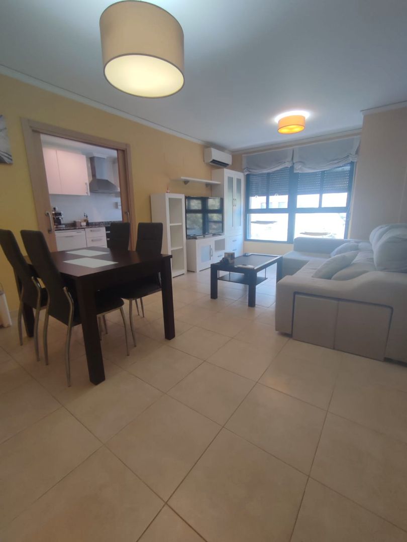 Living room of Flat for sale in Castellón de la Plana / Castelló de la Plana  with Air Conditioner and Furnished