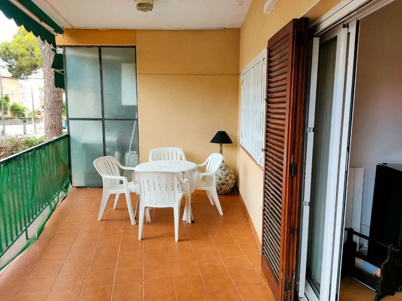 Terrasse von Wohnungen zur Miete in Castelldefels mit Klimaanlage, Heizung und Terrasse
