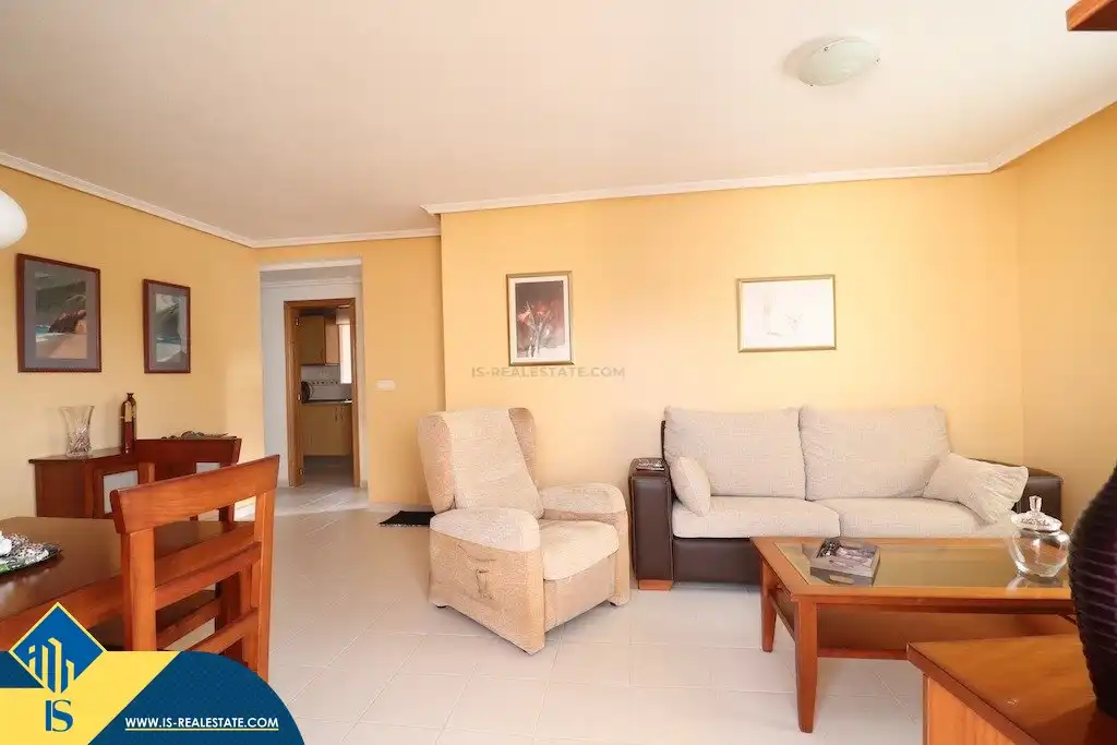 Living room of Flat for rent in Orihuela  with Terrace, Furnished and Oven
