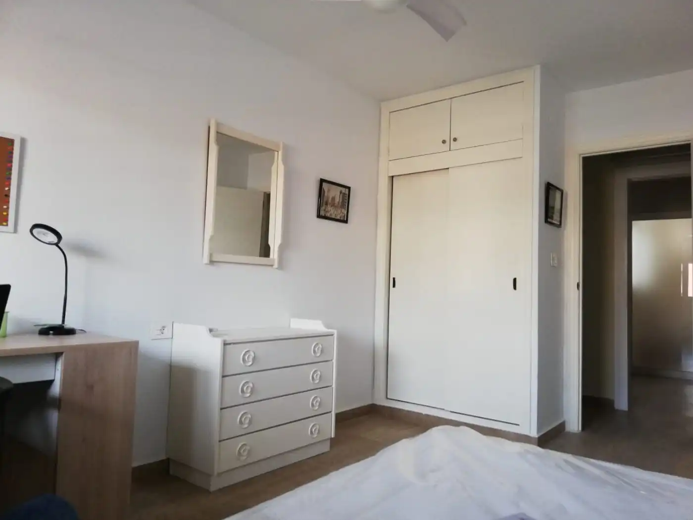 Habitación de Piso de alquiler en Murcia con Aire acondicionado, Terraza y Amueblado