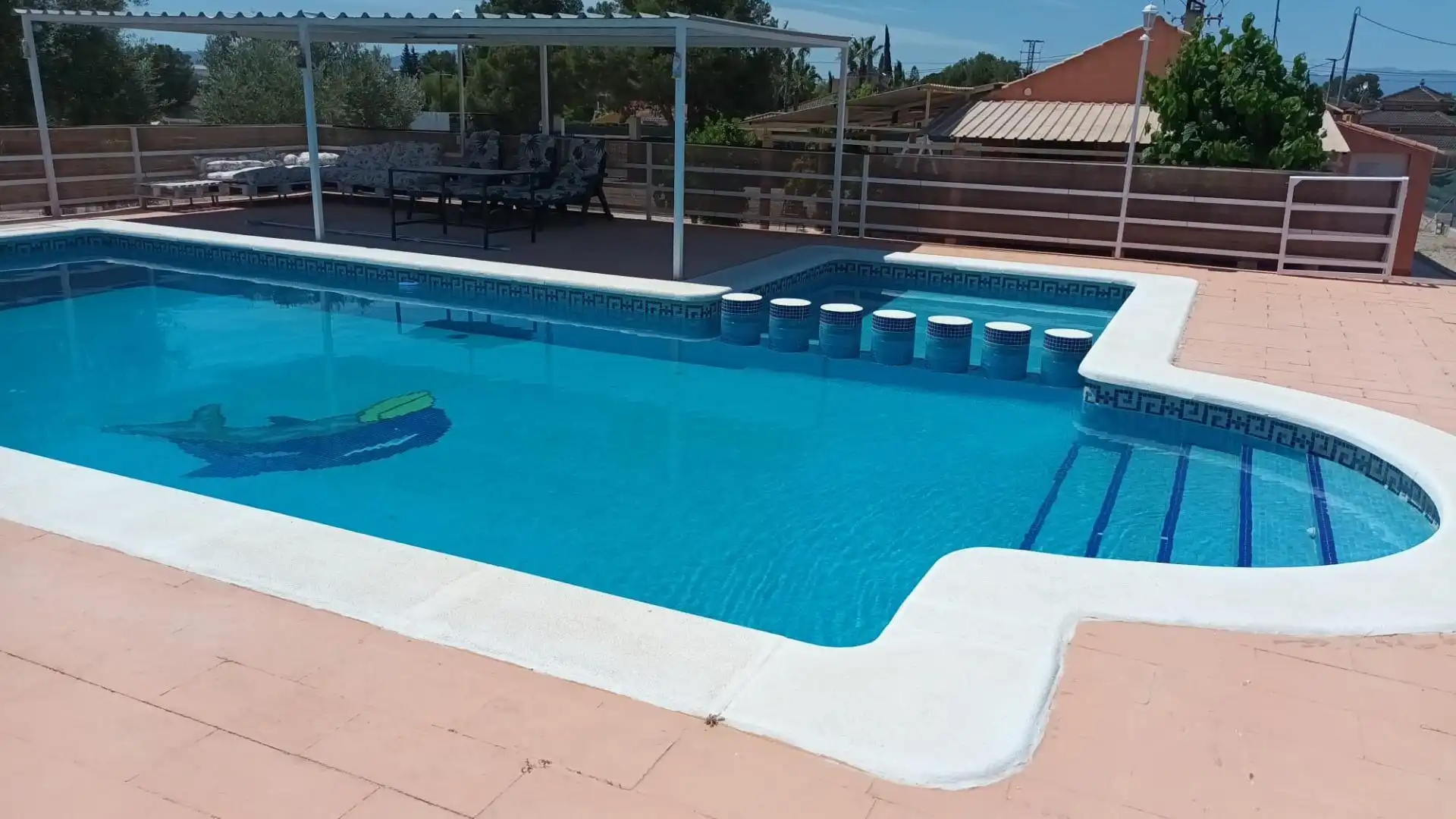 Piscina de Casa o chalet en venta en Molina de Segura con Aire acondicionado, Calefacción y Terraza