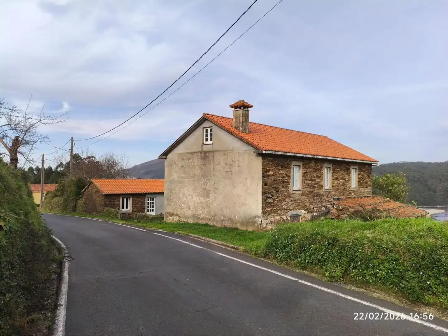 Vista exterior de Finca rústica en venda en Valdoviño, A Coruña