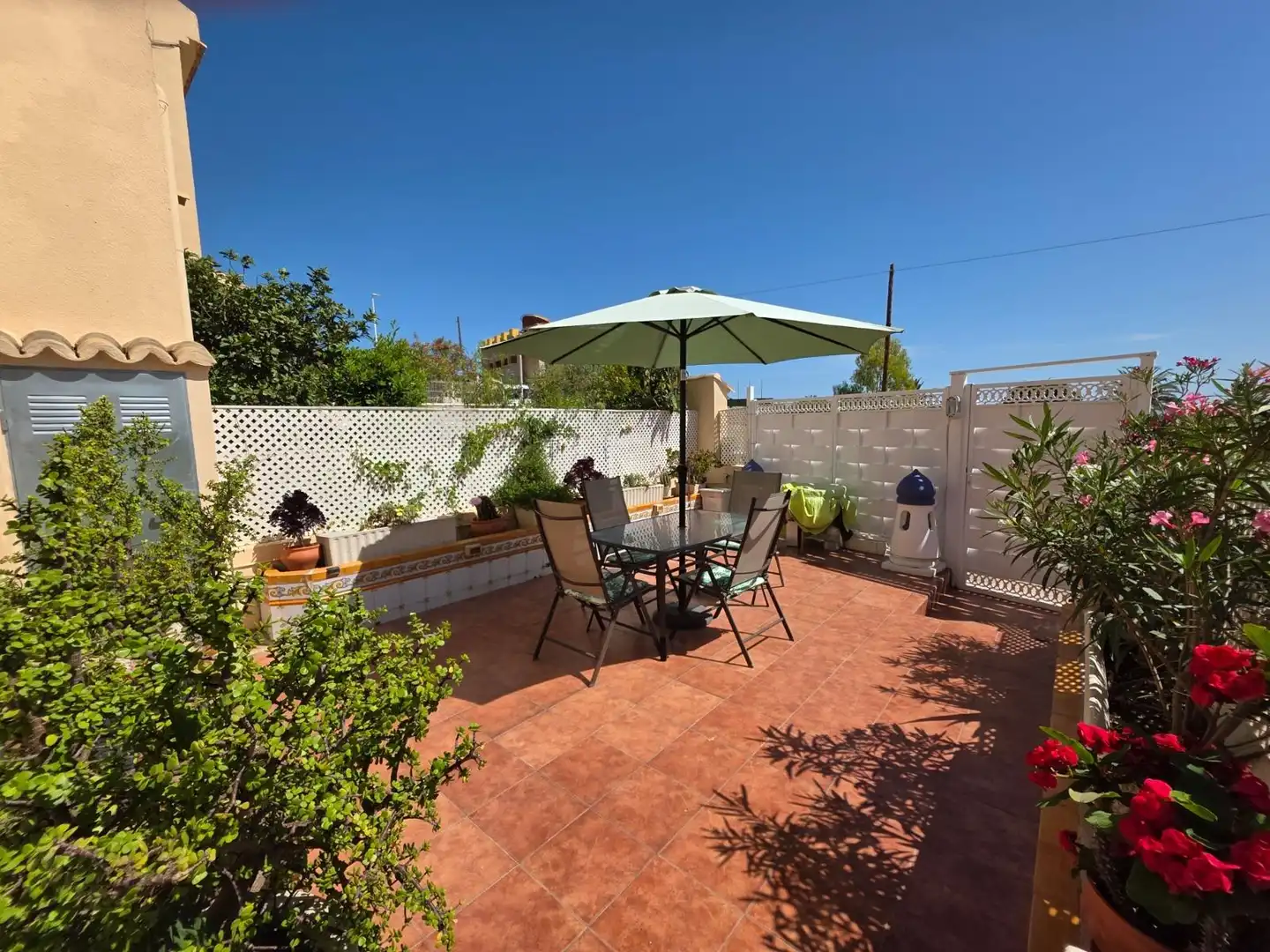 Terrace of Detached homes for sale in Cullera  with Air Conditioner, Heating and Terrace