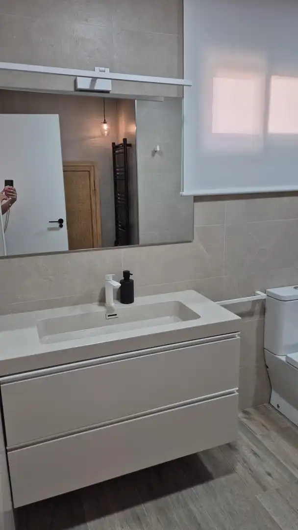 Baño de Casa adosada de alquiler en Murcia con Calefacción, Jardín privado y Terraza