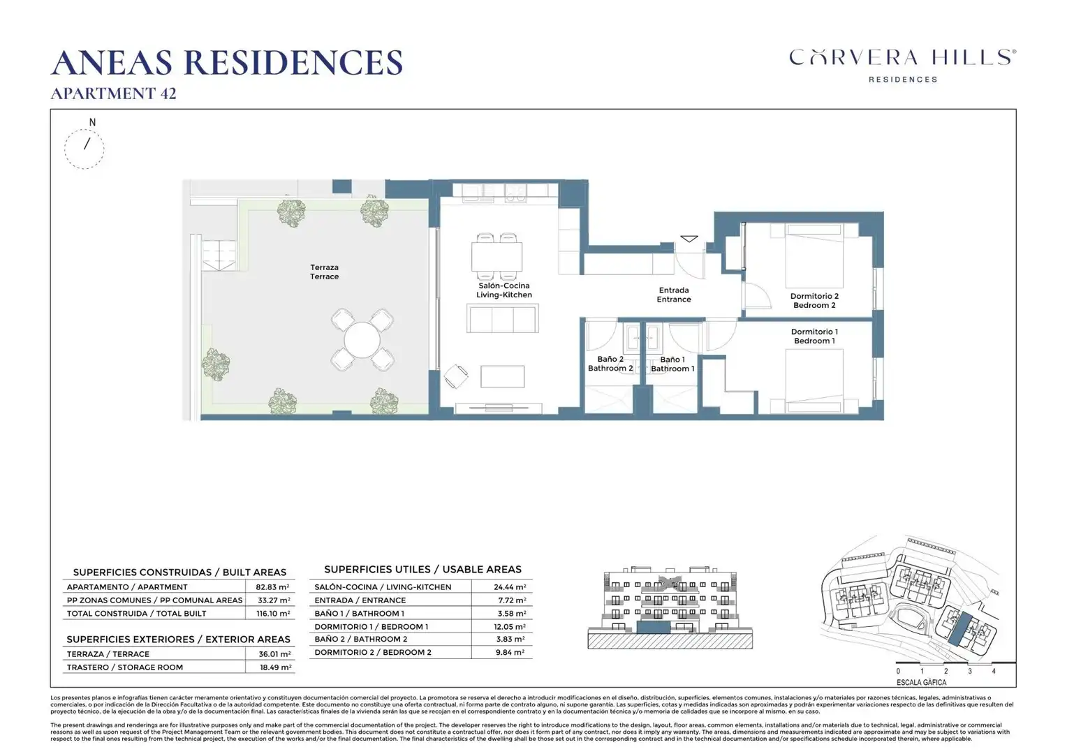 Apartament amb piscina en venda a Calle Calle Corvera Golf Country Club 1, imagen 17