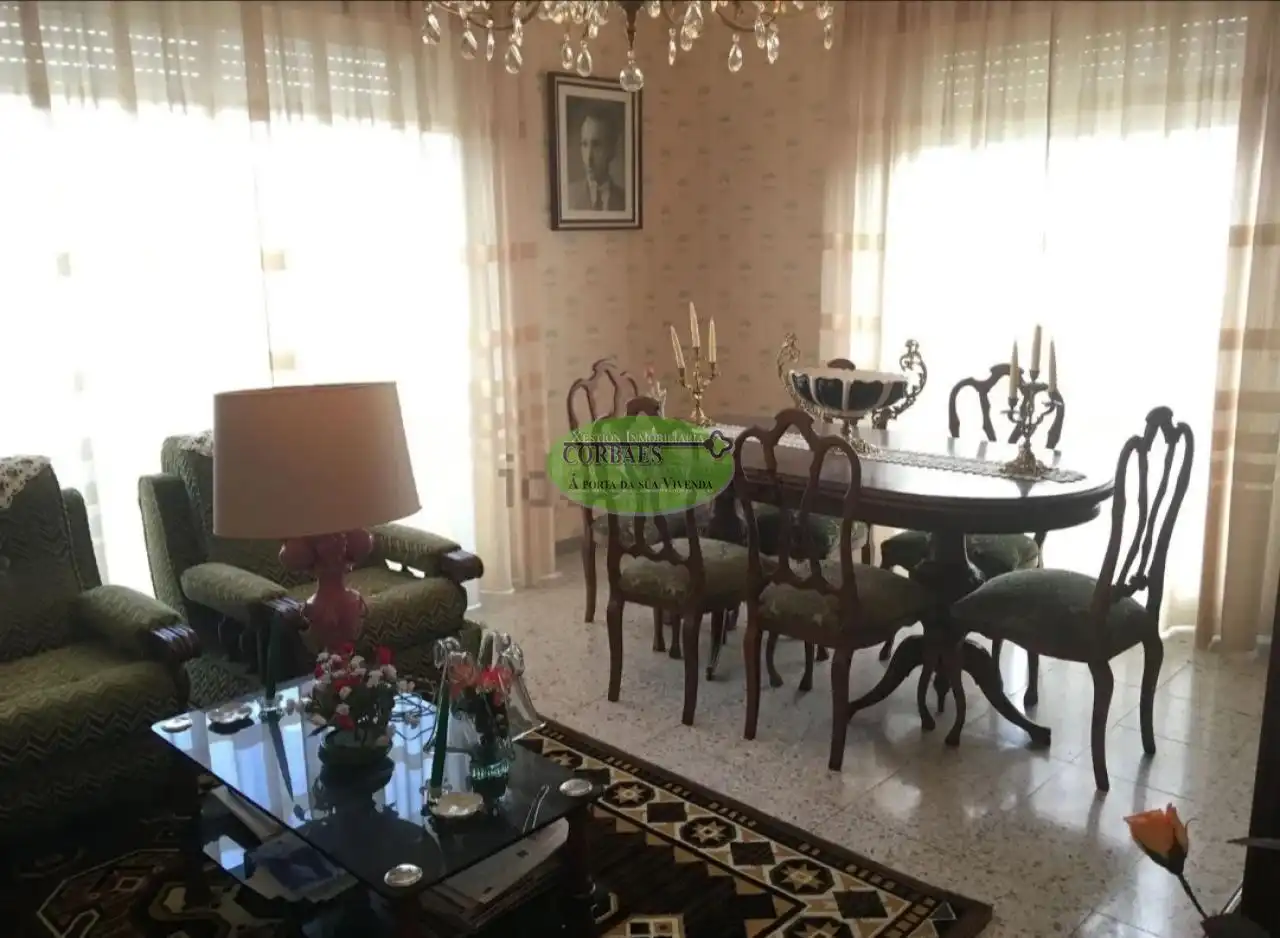 Esszimmer von Wohnung zum Verkauf in Xunqueira de Ambía mit Heizung, Abstellraum und Möbliert