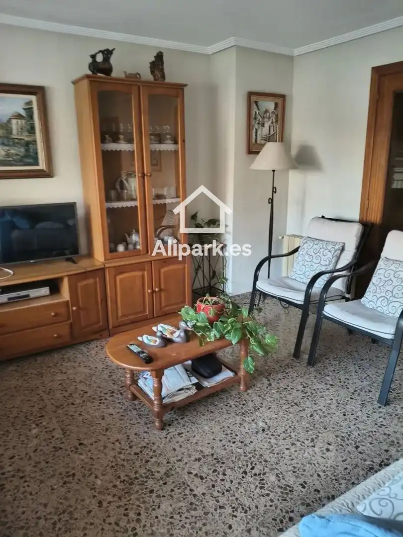Exterior view of Flat for rent in Alicante / Alacant  with Heating, Terrace and Swimming Pool