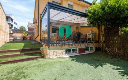 Terrasse von Einfamilien-Reihenhaus zum verkauf in Sant Cugat del Vallès mit Klimaanlage und Terrasse