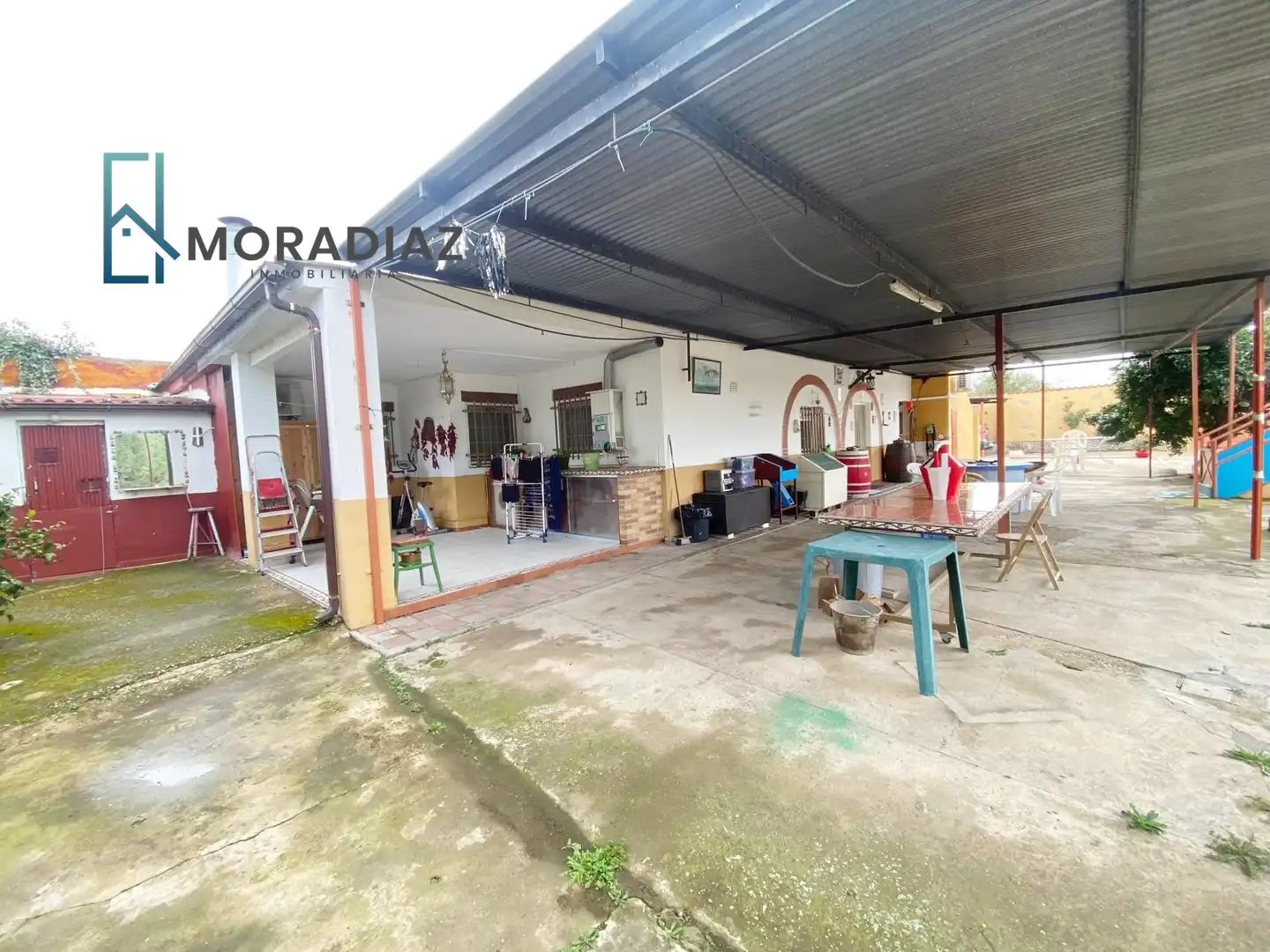 Vista exterior de Casa o chalet en venta en Villanueva de la Serena con Aire acondicionado, Calefacción y Jardín privado