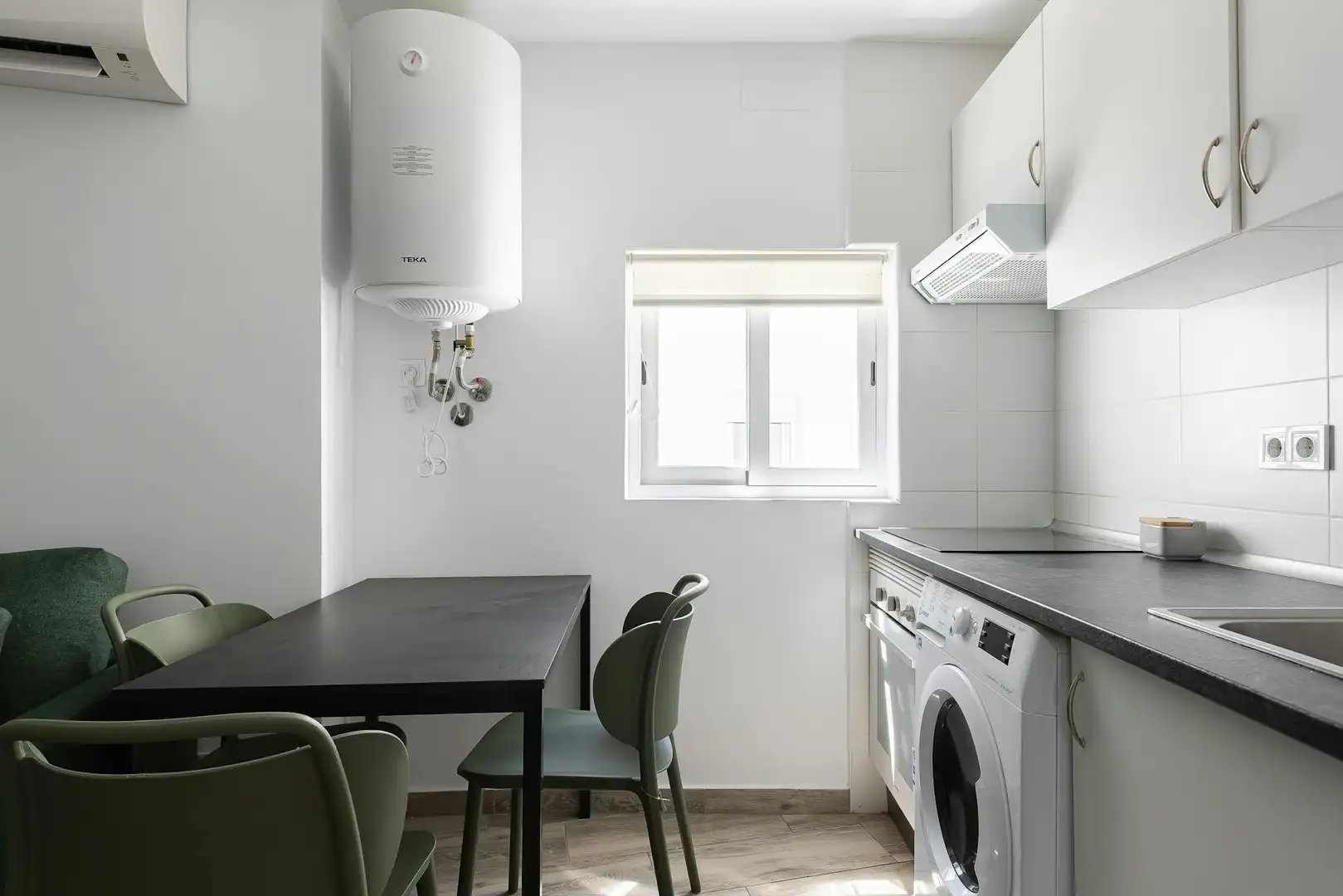 Küche von Wohnung zur Miete in Getafe mit Klimaanlage, Heizung und Möbliert