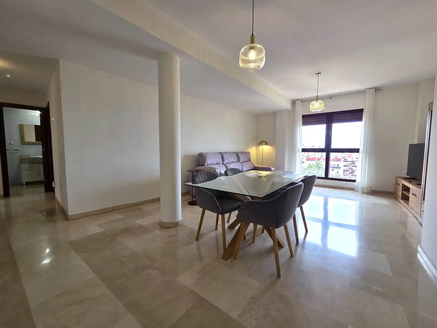 Esszimmer von Wohnung zur Miete in Las Palmas de Gran Canaria mit Privatgarten, Abstellraum und Möbliert