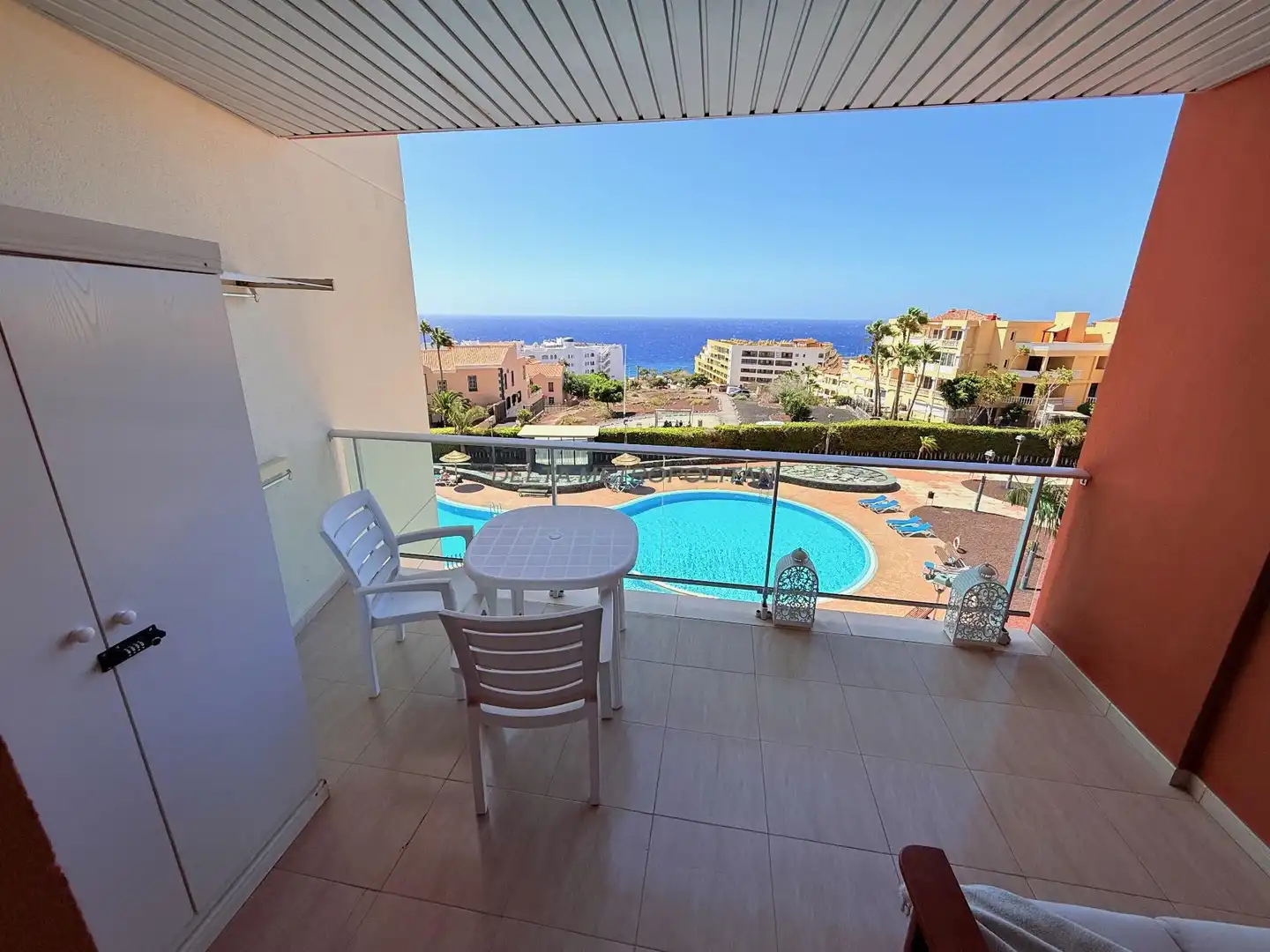Terrasse von Wohnungen zur Miete in Golf del Sur - Amarilla Golf 