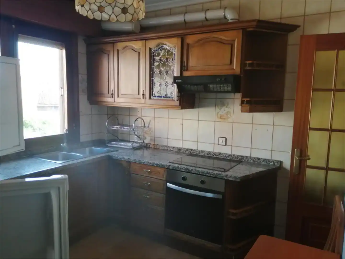 Cocina de Piso de alquiler en Astorga con Parquet, Trastero y Amueblado