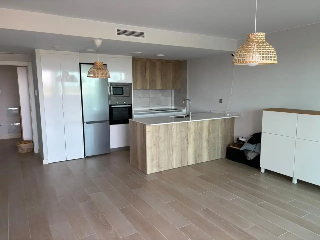 Cocina de Apartamento en venta en Cartagena con Calefacción, Jardín privado y Terraza