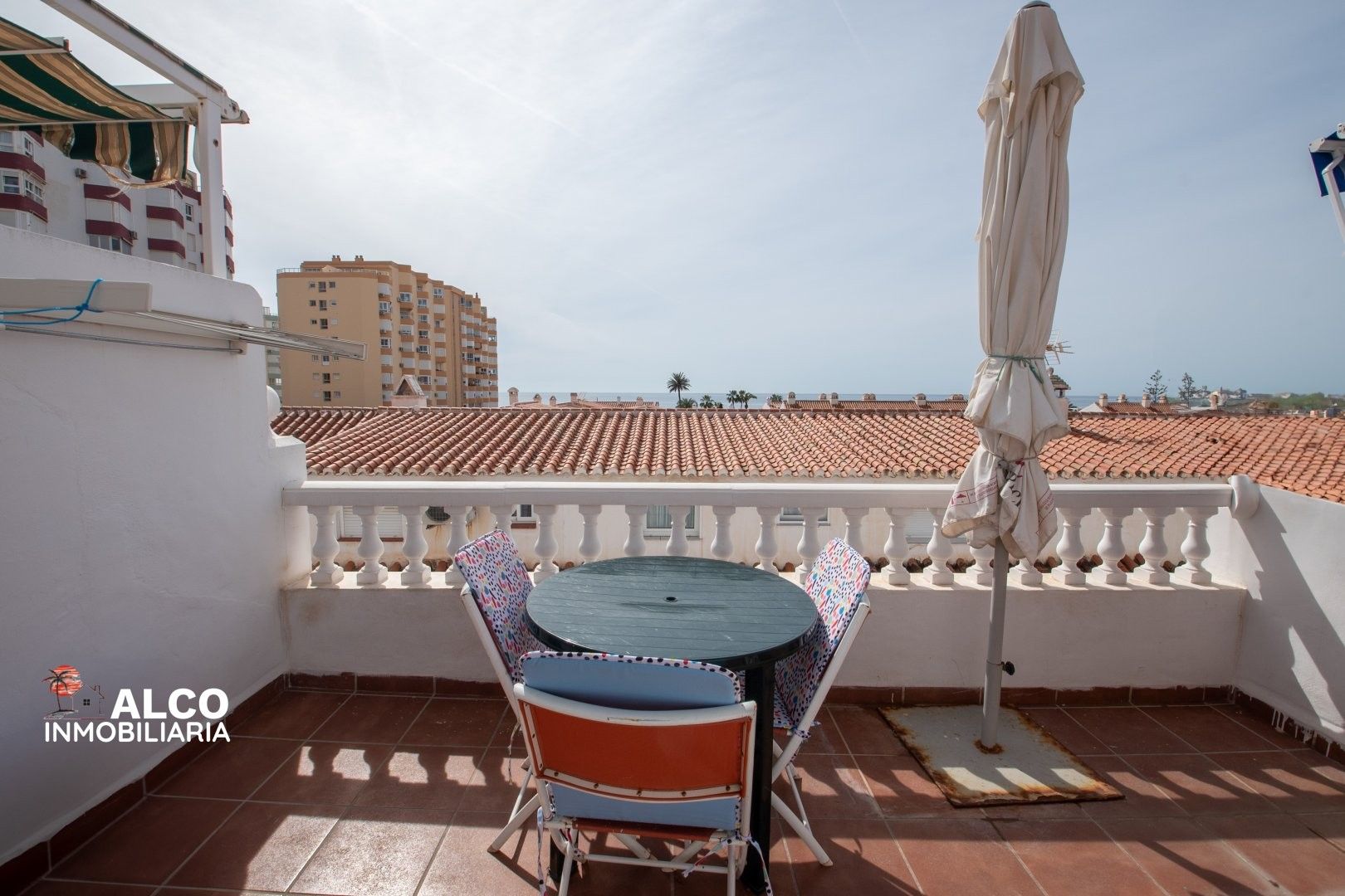 Terrace of Duplex for sale in Torrox  with Air Conditioner, Terrace and Swimming Pool