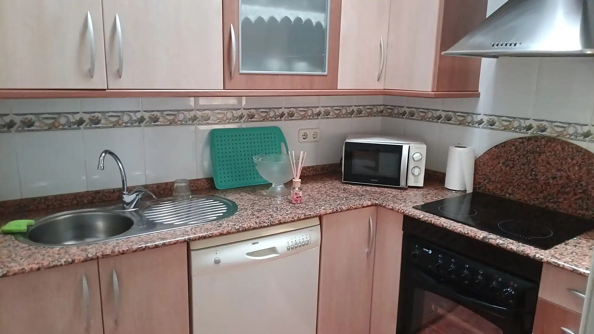 Cocina de Casa adosada en venta en Cartagena con Aire acondicionado, Calefacción y Terraza