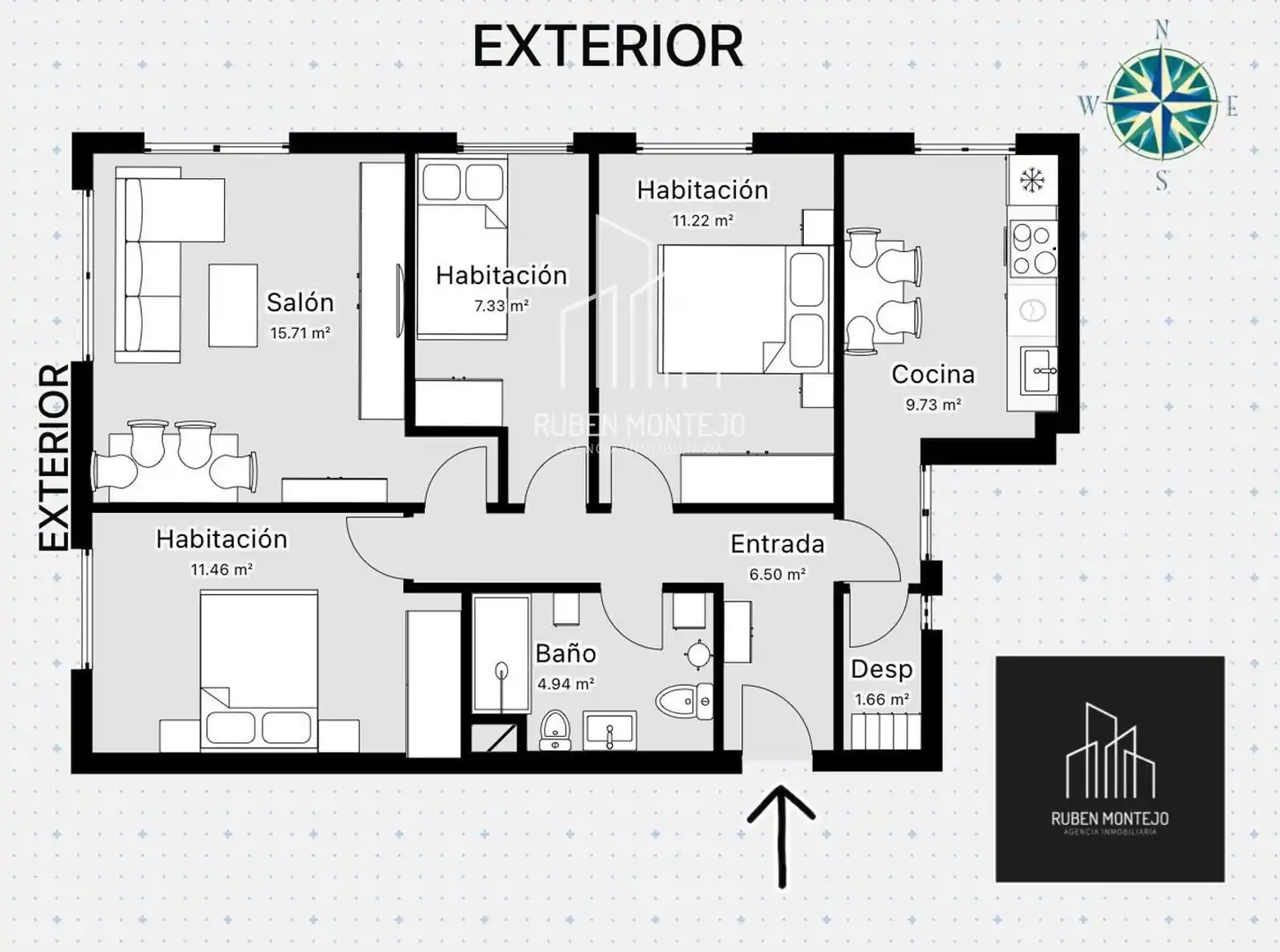 Flat for rent in Salamanca  with Heating, Storage room and Furnished