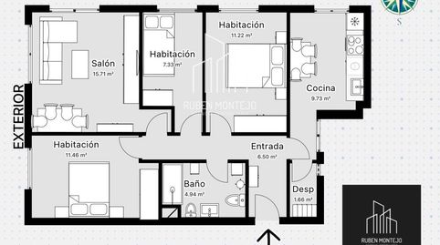 Photo 2 of Flat for rent in Coral, Pizarrales, Salamanca Capital