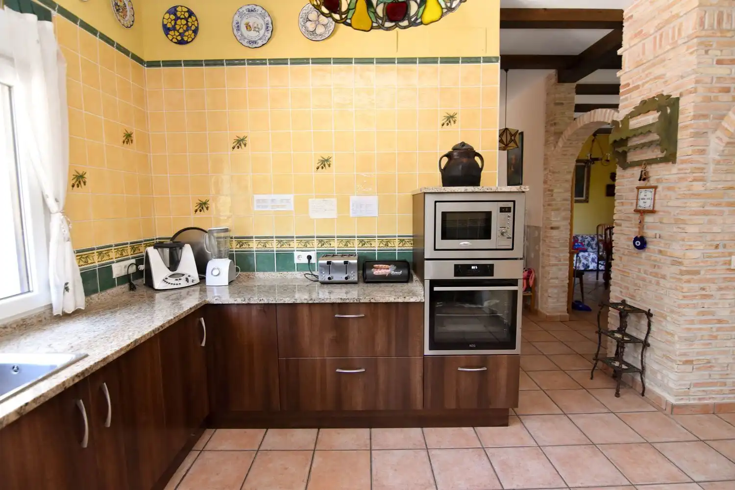 Cocina de Finca rústica en venta en Navalcarnero con Jardín privado, Terraza y Trastero