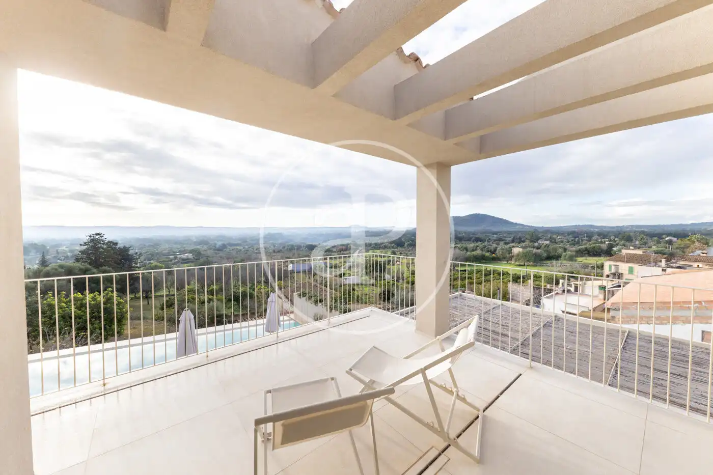 Terraza de Casa o chalet en venta en Búger con Aire acondicionado, Calefacción y Jardín privado