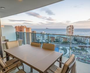 Terrassa de Apartament de lloguer en Benidorm amb Aire condicionat i Terrassa