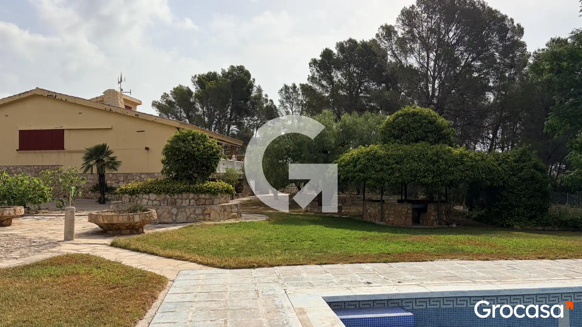 Jardí de Finca rústica en venda en L'Ametlla de Mar  amb Calefacció, Jardí privat i Terrassa