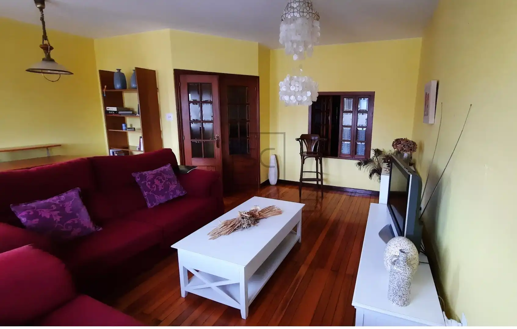 Wohnzimmer von Wohnung zum Verkauf in Narón mit Terrasse, Abstellraum und Balkon