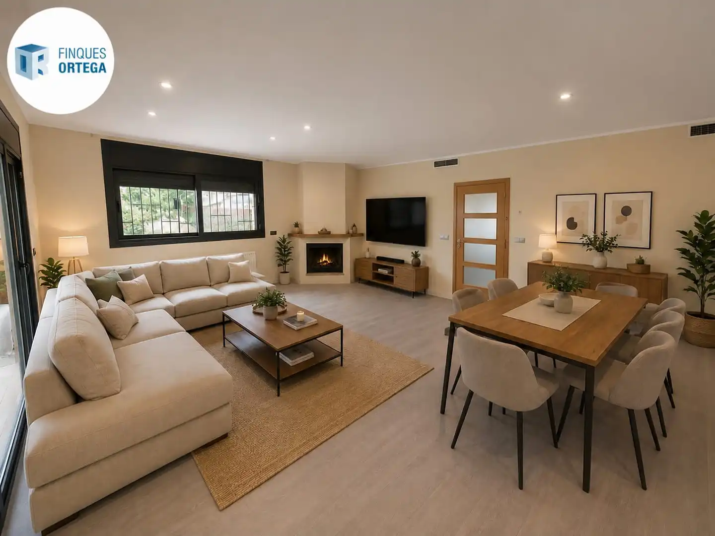 Sala de estar de Casa o chalet en venta en Llinars del Vallès