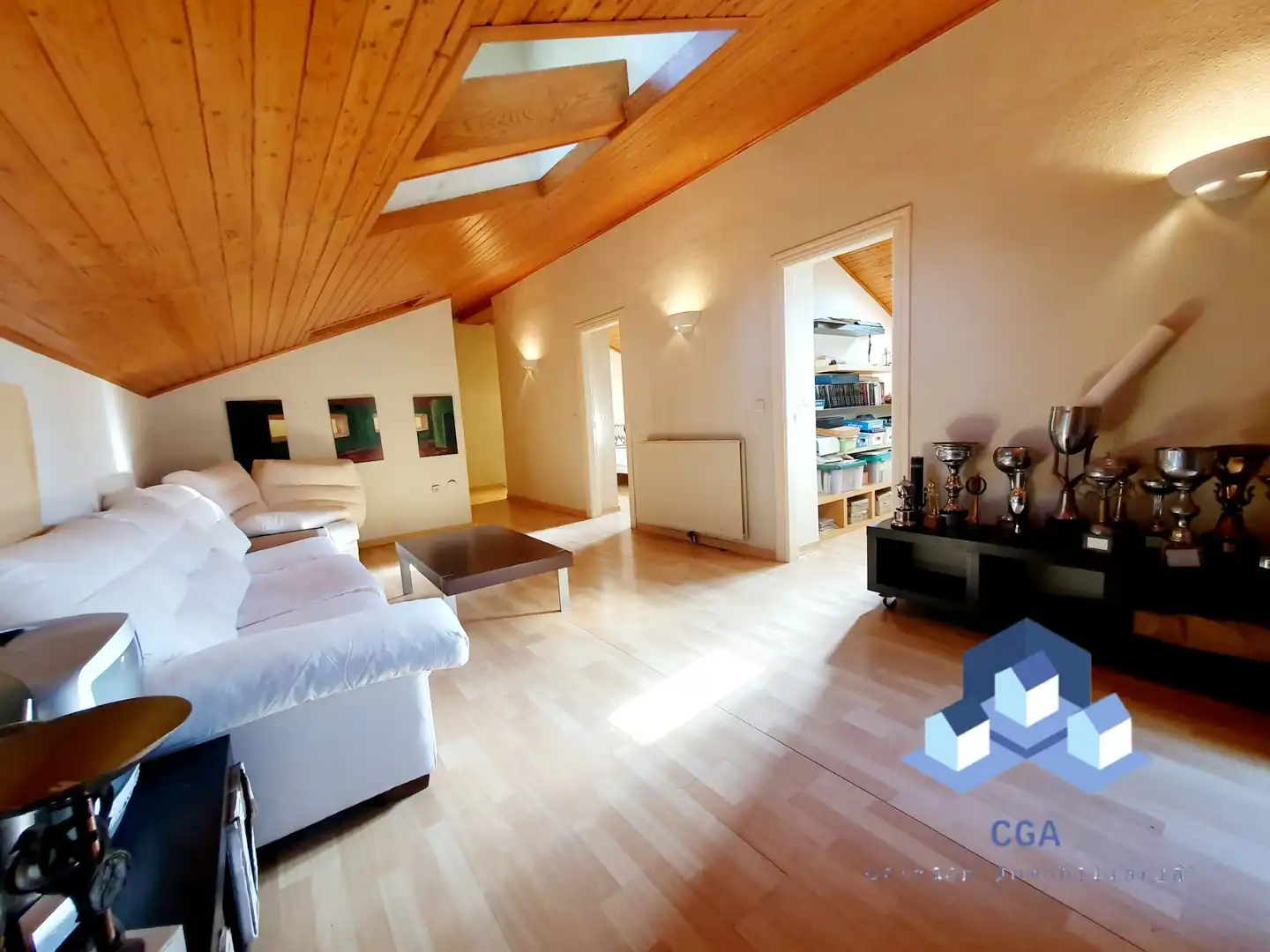 Sala de estar de Casa o chalet en venta en Lorca con Aire acondicionado, Calefacción y Jardín privado