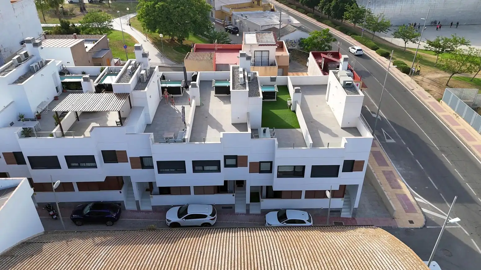 Vista exterior de Casa o chalet en venta en Cartagena