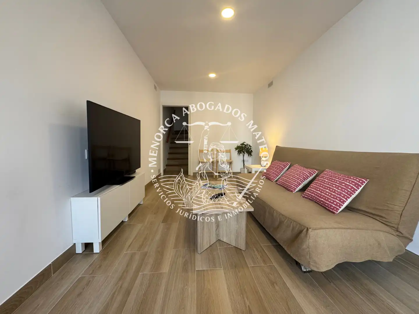 Sala d'estar de Casa adosada en venda en Ciutadella de Menorca amb Aire condicionat, Calefacció i Terrassa
