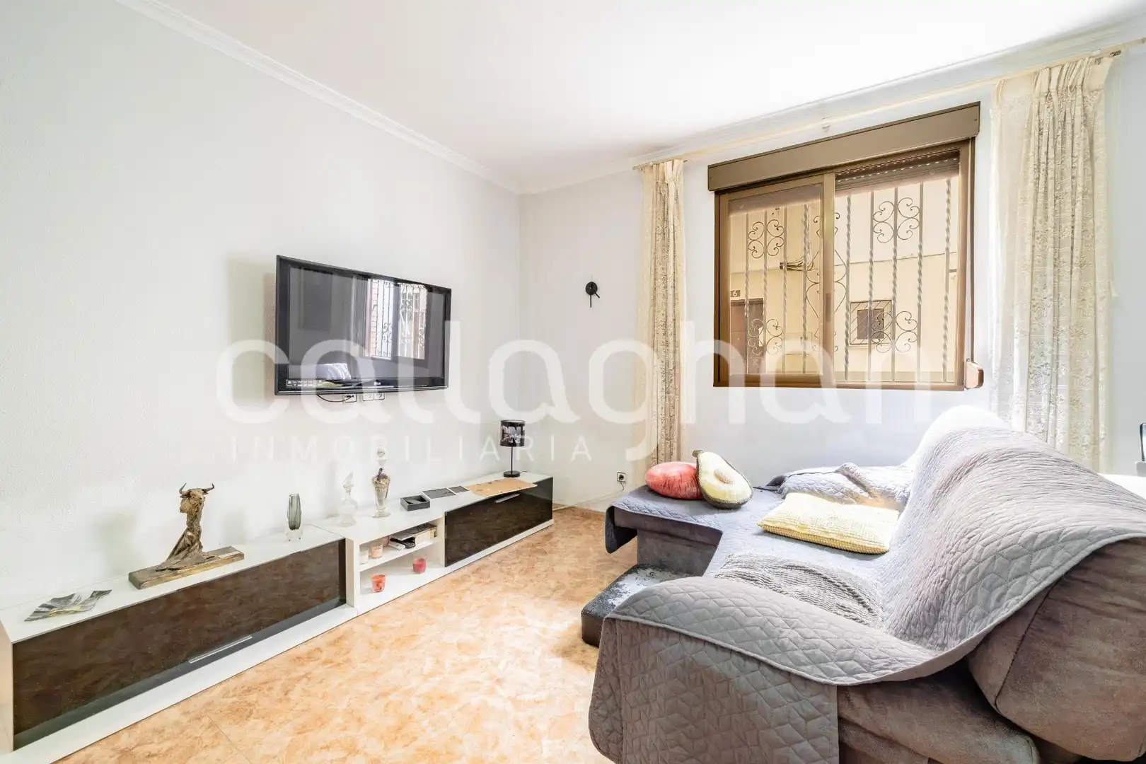 Sala d'estar de Casa o xalet en venda en Museros amb Aire condicionat, Calefacció i Terrassa