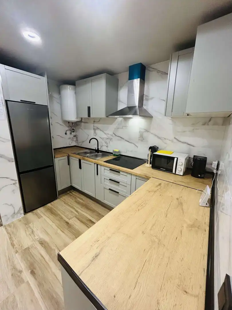 Küche von Wohnungen zur untervermieten in Elche / Elx mit Klimaanlage, Terrasse und Möbliert