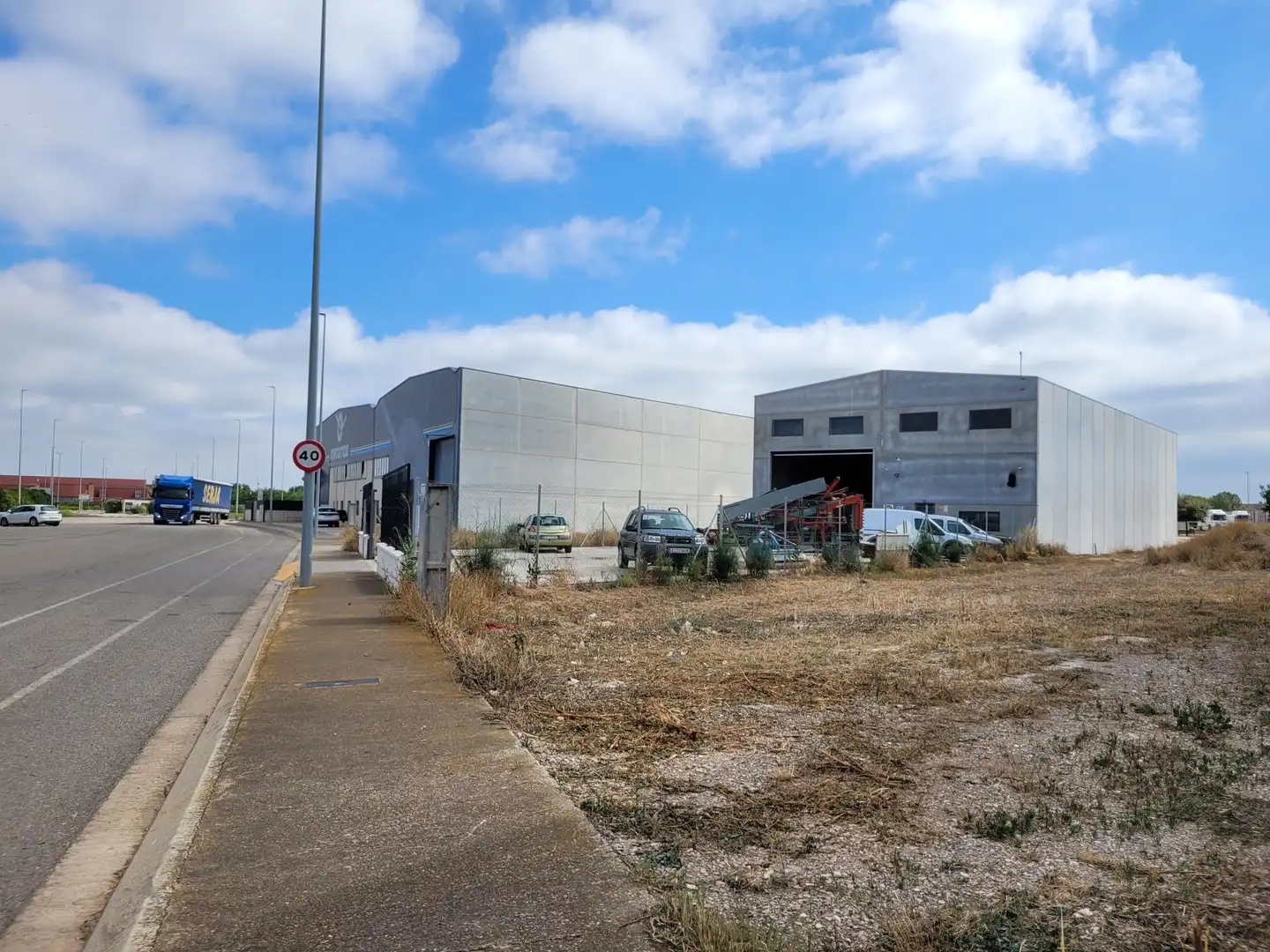 Vista exterior de Terreno industrial en venta en El Palau d'Anglesola