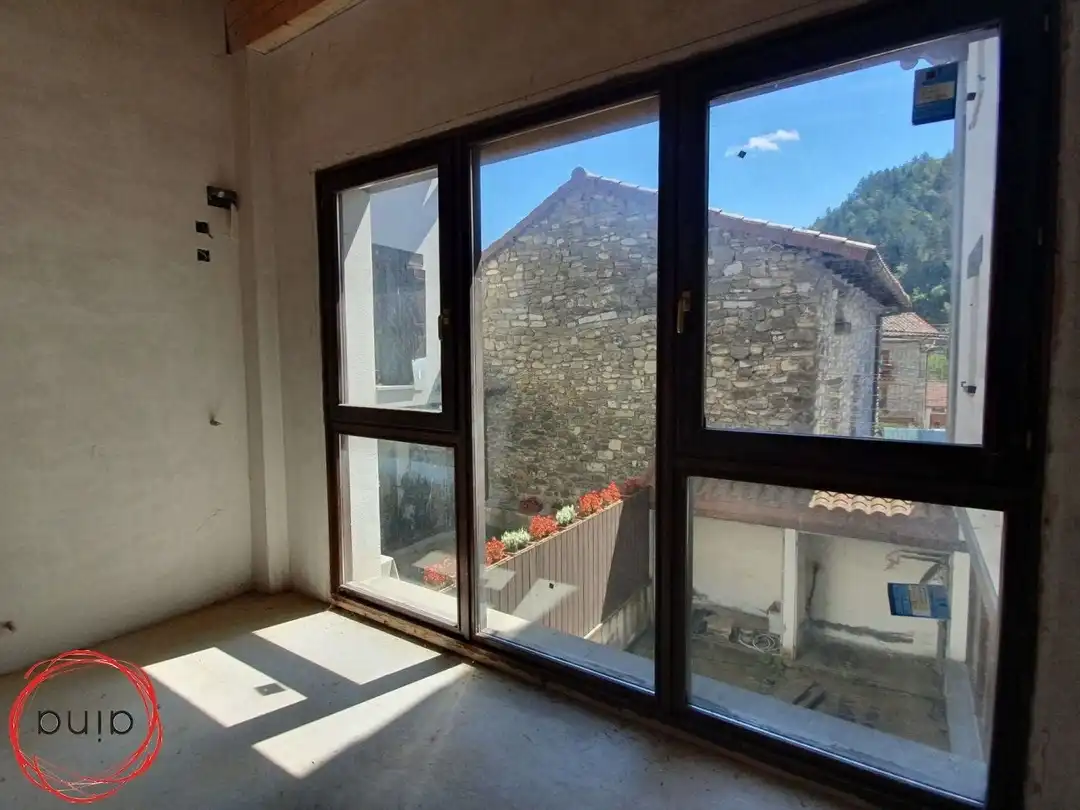 Vista exterior de Casa o chalet en venta en Burgui / Burgi con Balcón