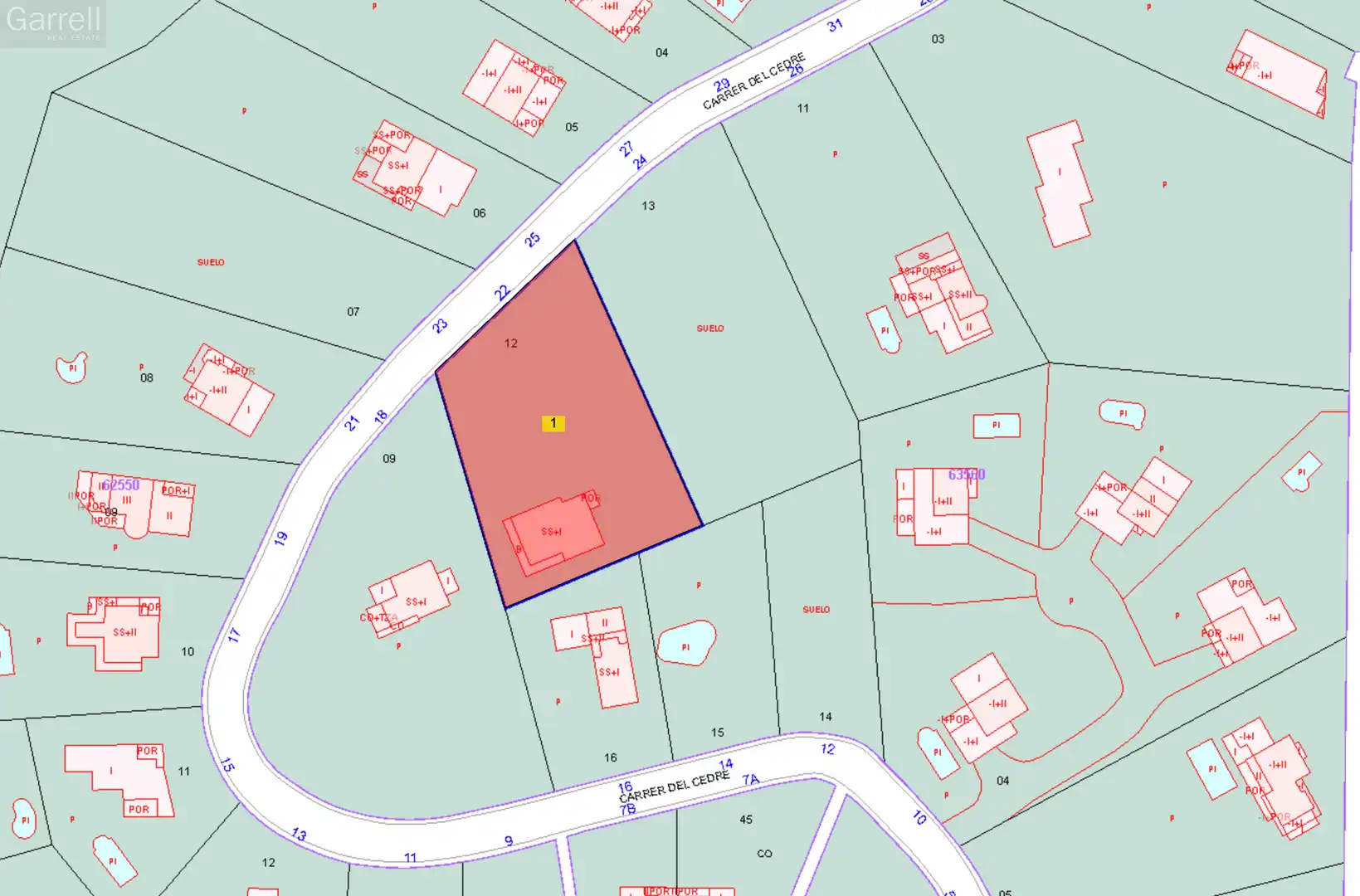 Terrenos y solares en venta en CL CEDRE 
 LLIÇA DE VALL (BARCELONA)