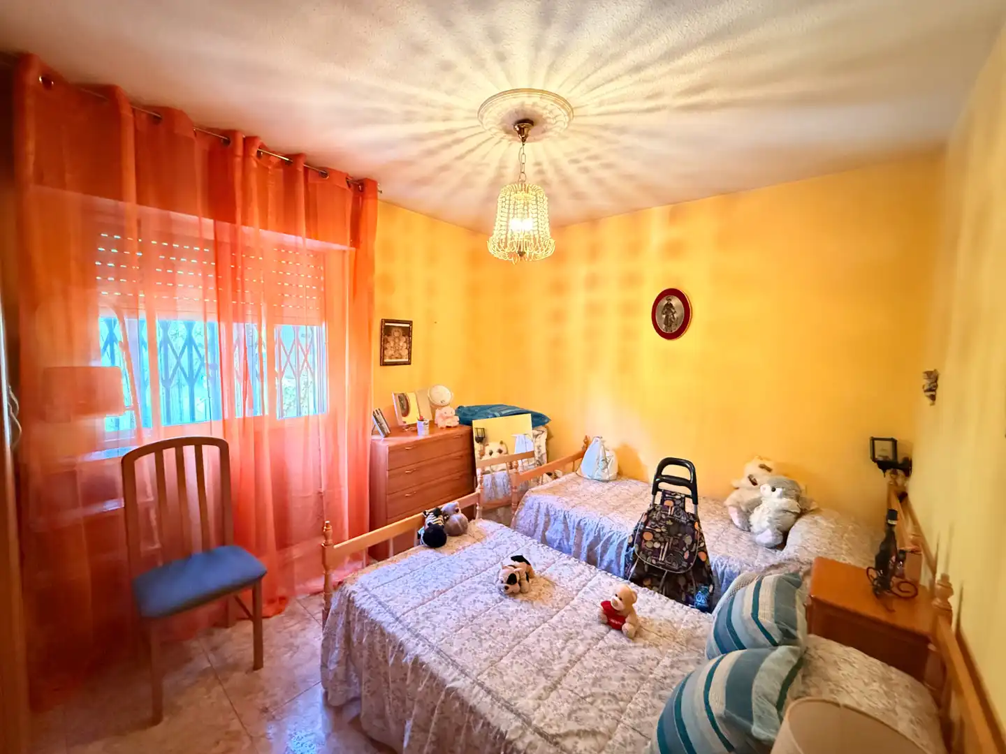 Schlafzimmer von Wohnung zum Verkauf in Madrid mit Heizung, Terrasse und Abstellraum