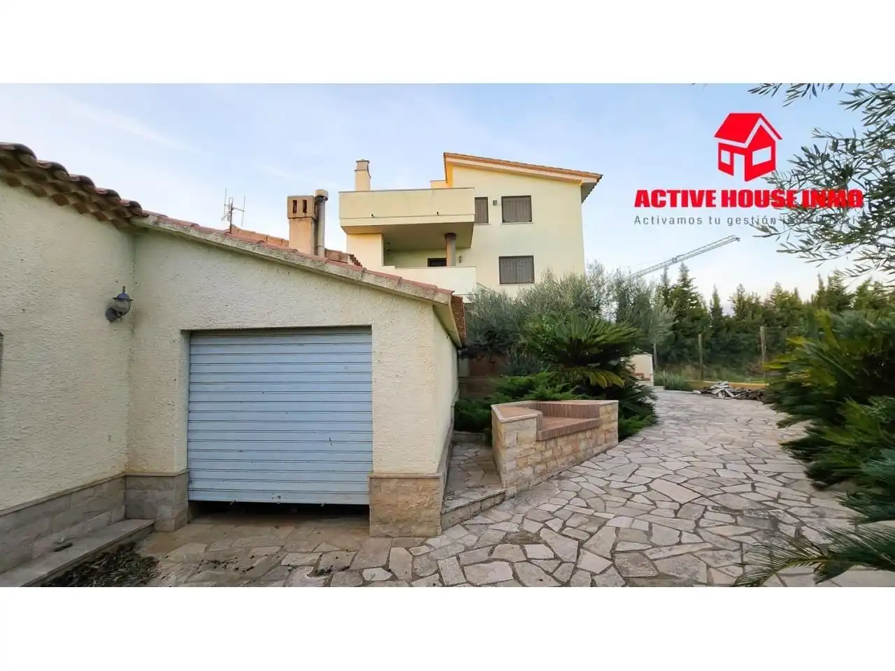 Vista exterior de Finca rústica en venta en Camarles con Jardín privado, Terraza y Trastero