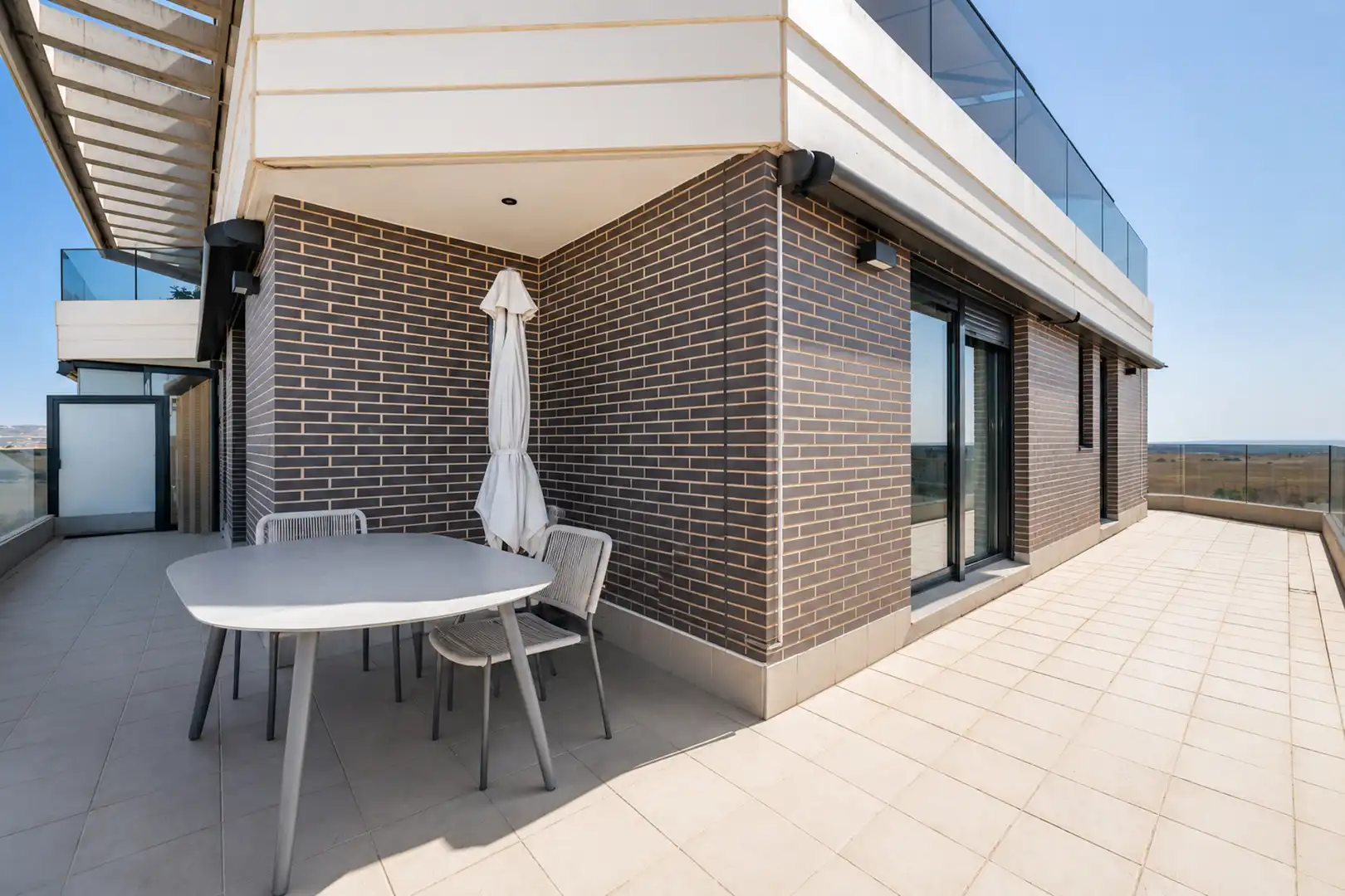 Terrace of Flat for sale in Tres Cantos  with Air Conditioner, Heating and Terrace