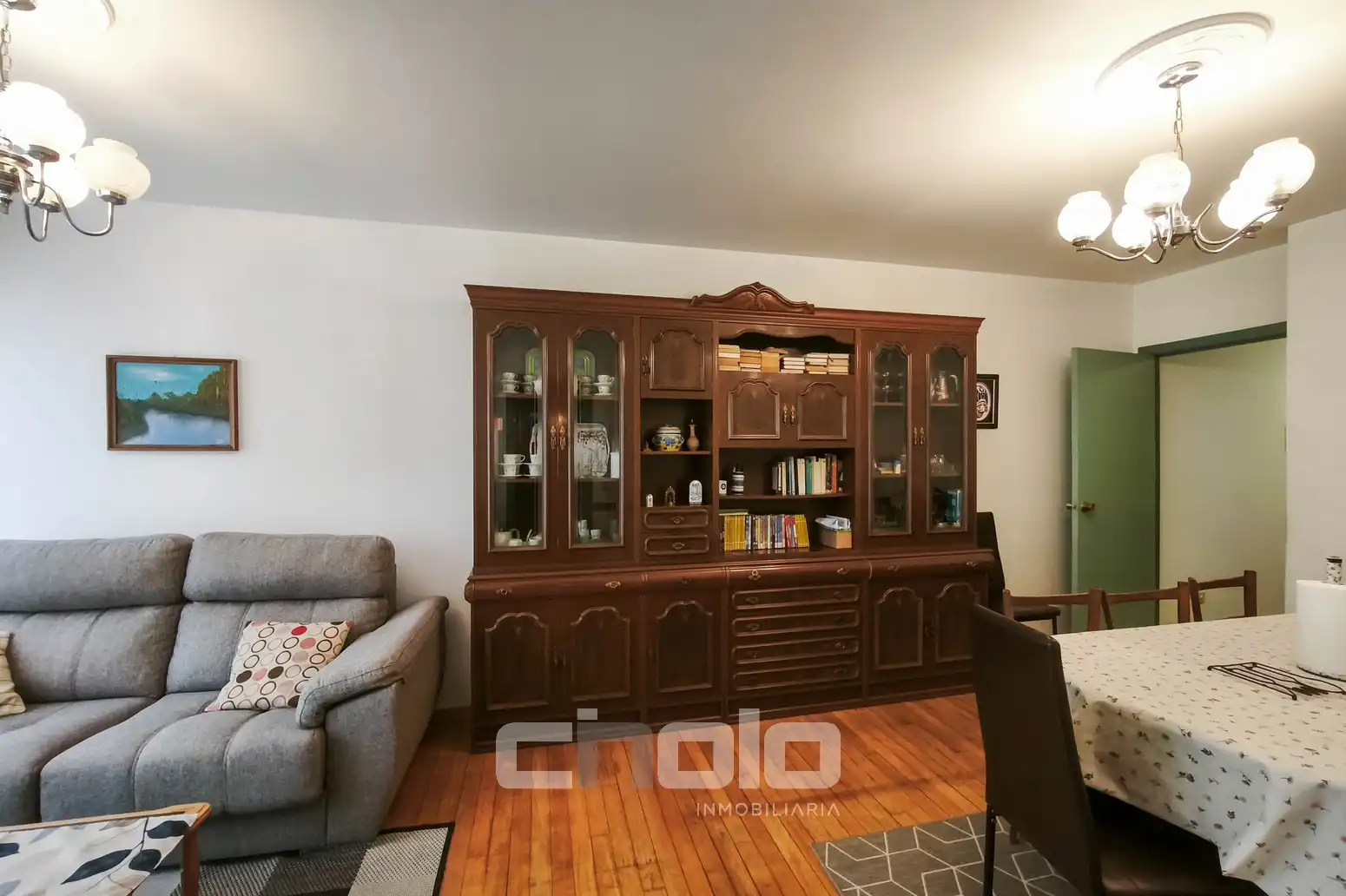 Living room of Flat for sale in Lugo  with Heating and Furnished