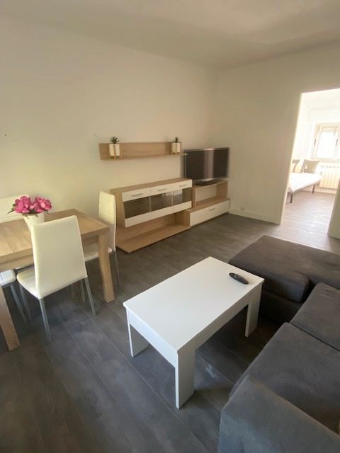 Sala de estar de Piso de alquiler en Salamanca Capital con Calefacción, Parquet y Amueblado