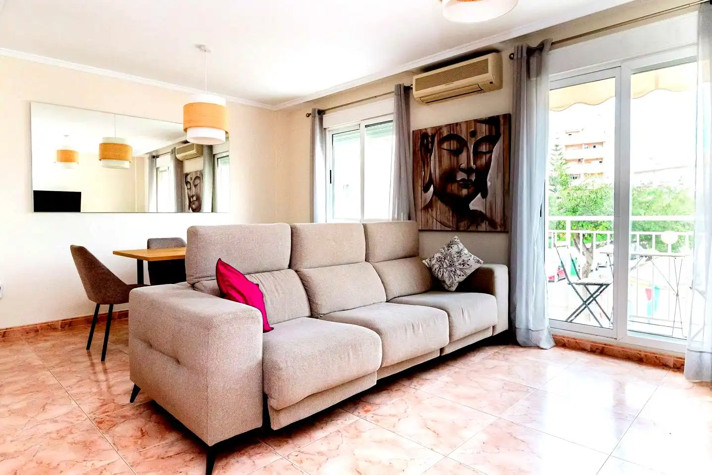 Living room of Detached homes for sale in Gandia  with Air Conditioner and Terrace
