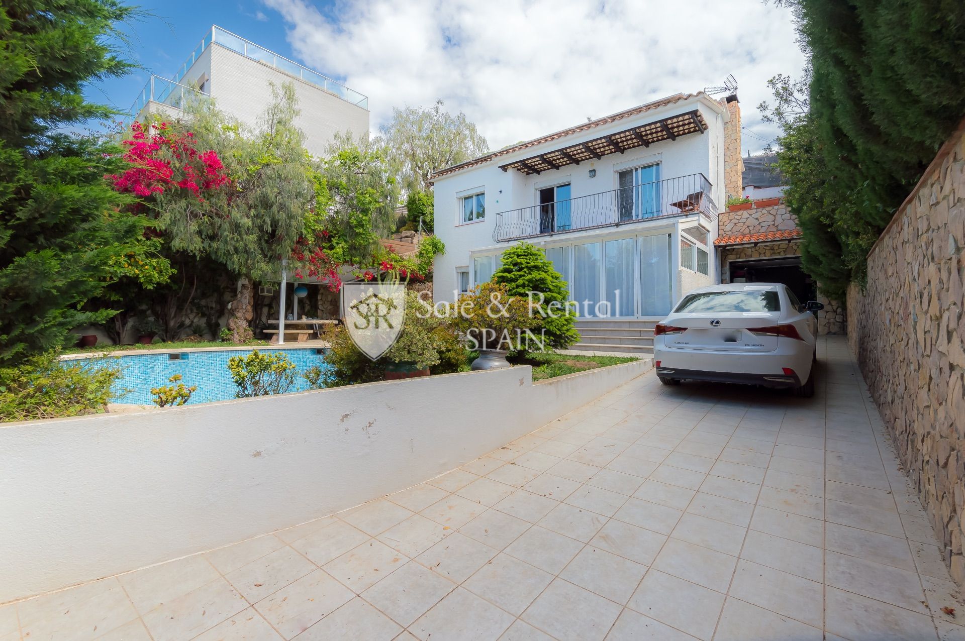 Exterior view of House or chalet for sale in Lloret de Mar  with Air Conditioner, Private garden and Terrace