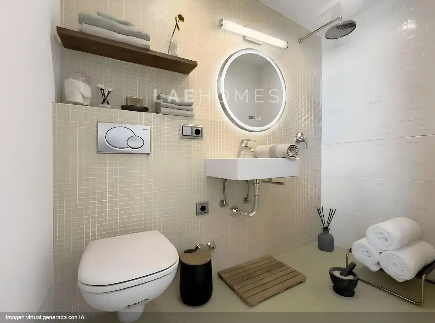 Badezimmer von Maisonette zum Verkauf in Sevilla mit Klimaanlage, Heizung und Terrasse