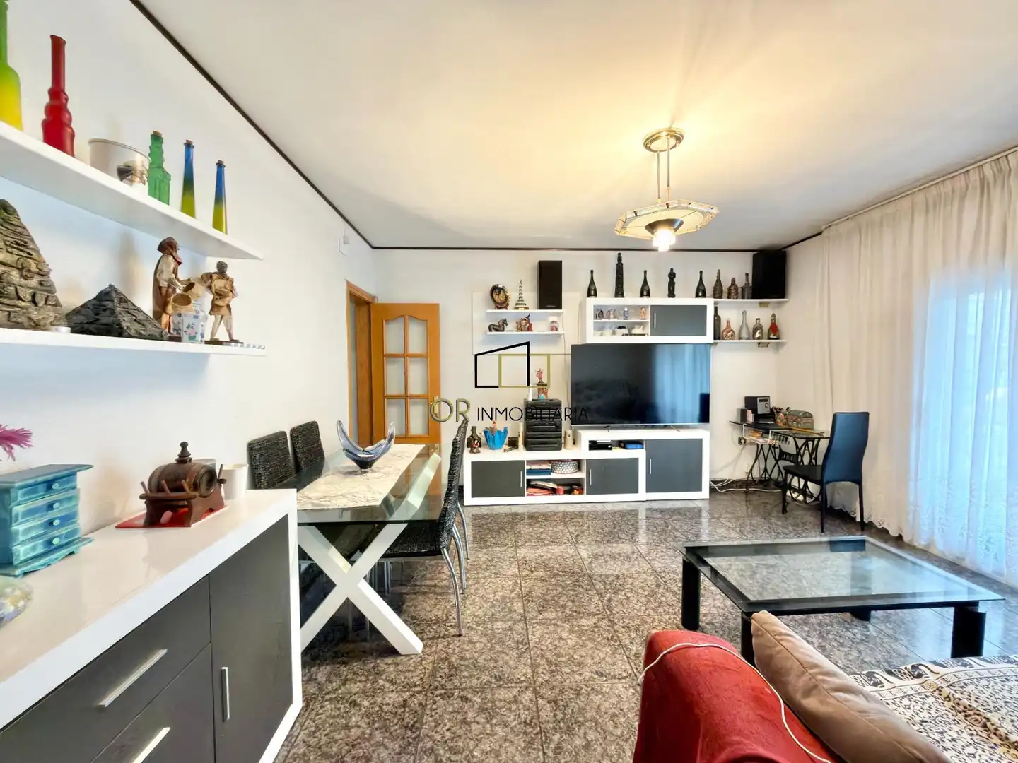 Sala d'estar de Pis en venda en Vilafranca del Penedès amb Calefacció, Terrassa i Balcó