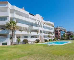 Exterior view of Flat for sale in Marbella  with Air Conditioner, Terrace and Storage room