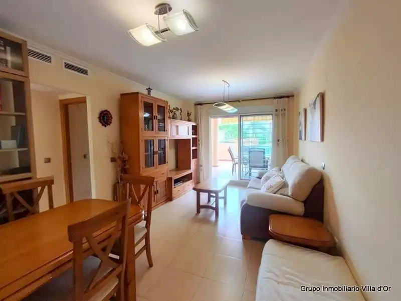 Living room of Apartments for sale in Dénia  with Air Conditioner, Private garden and Terrace