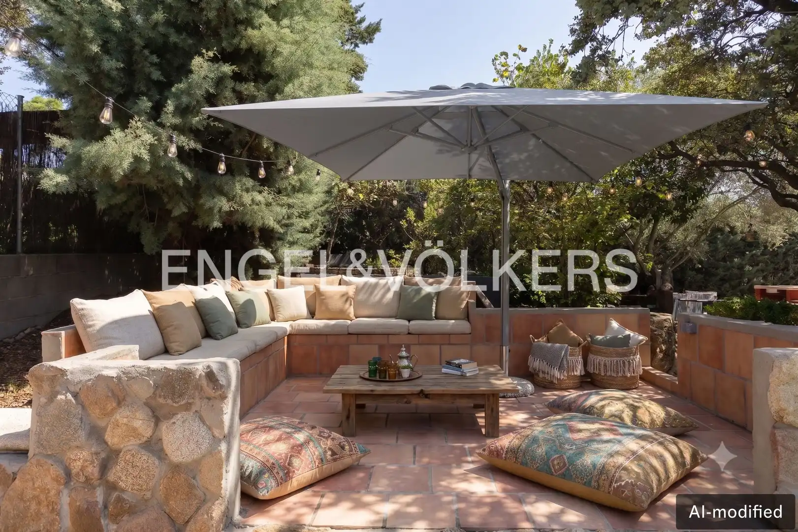Terrassa de Casa o xalet en venda en Valdemorillo amb Calefacció, Jardí privat i Parquet